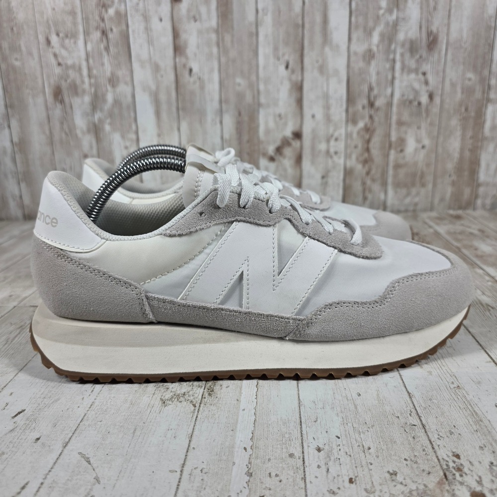 New Balance 237 Womens Sneakers White Grey WS237NN Retro Lifestyle Shoes 11